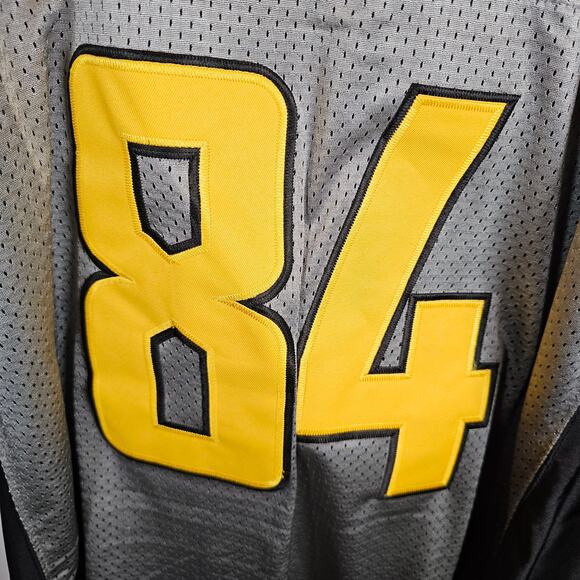 Nike On Field Pittsburgh Steelers Antonio Brown 84 NFL Jersey Sz 48 Stitchd RARE - Picture 6 of 7